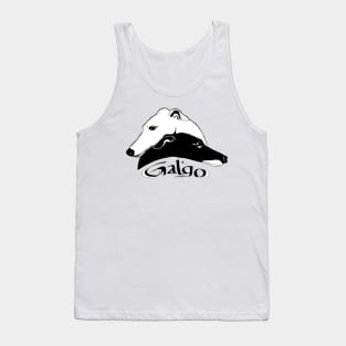 Yin Yang Galgo Dog Tank Top